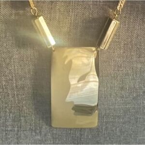 Vintage 1980s Face Pendant Necklace